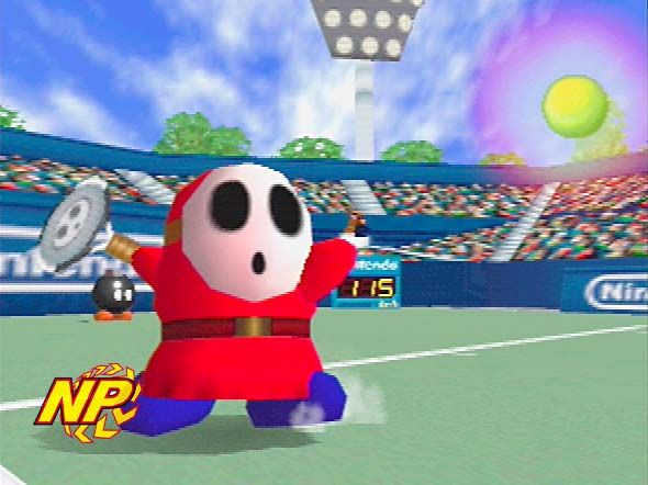 Mario Tennis Screenshot (Official Screenshots, 7/7/2000)