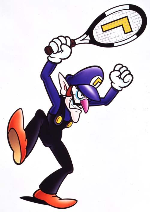Mario Tennis Render (Official Game Page, Nintendo, August 2000)