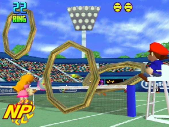 Mario Tennis Screenshot (Official Screenshots, 6/6/2000)