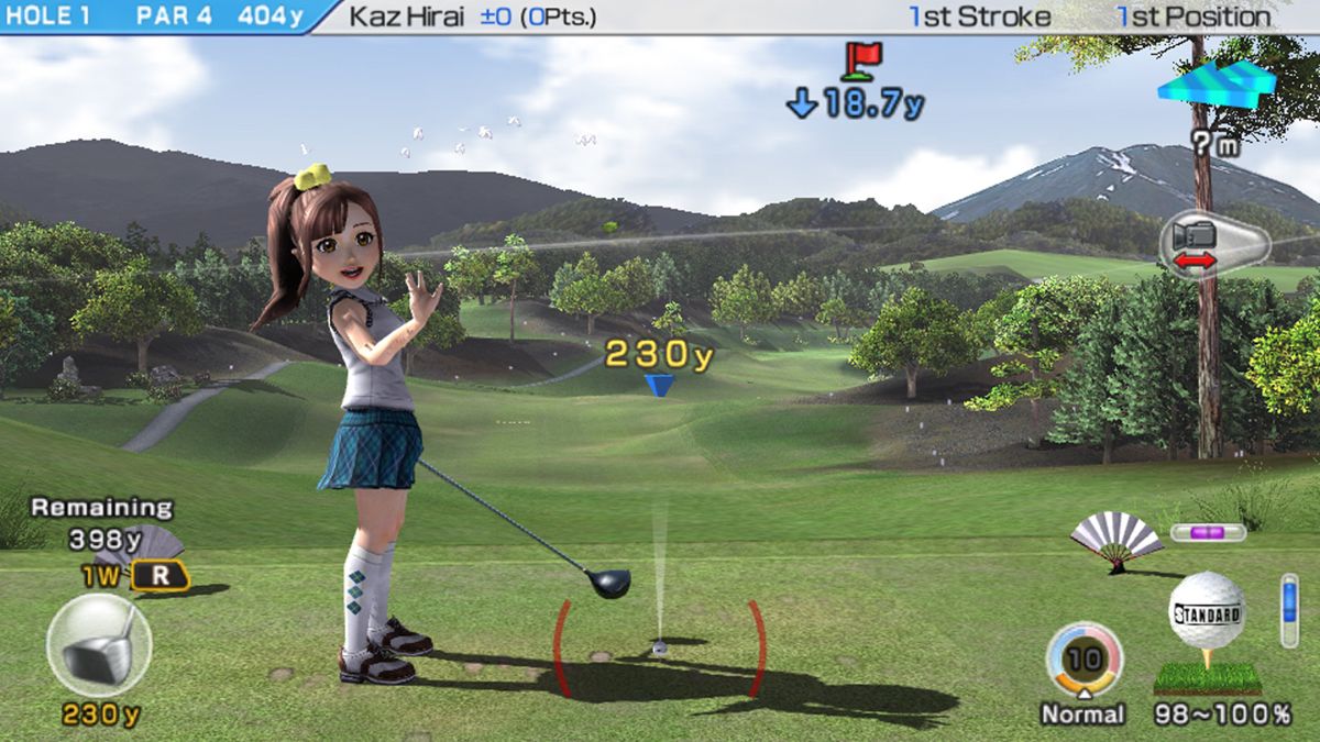 Hot Shots Golf: World Invitational Screenshot (PlayStation.com)