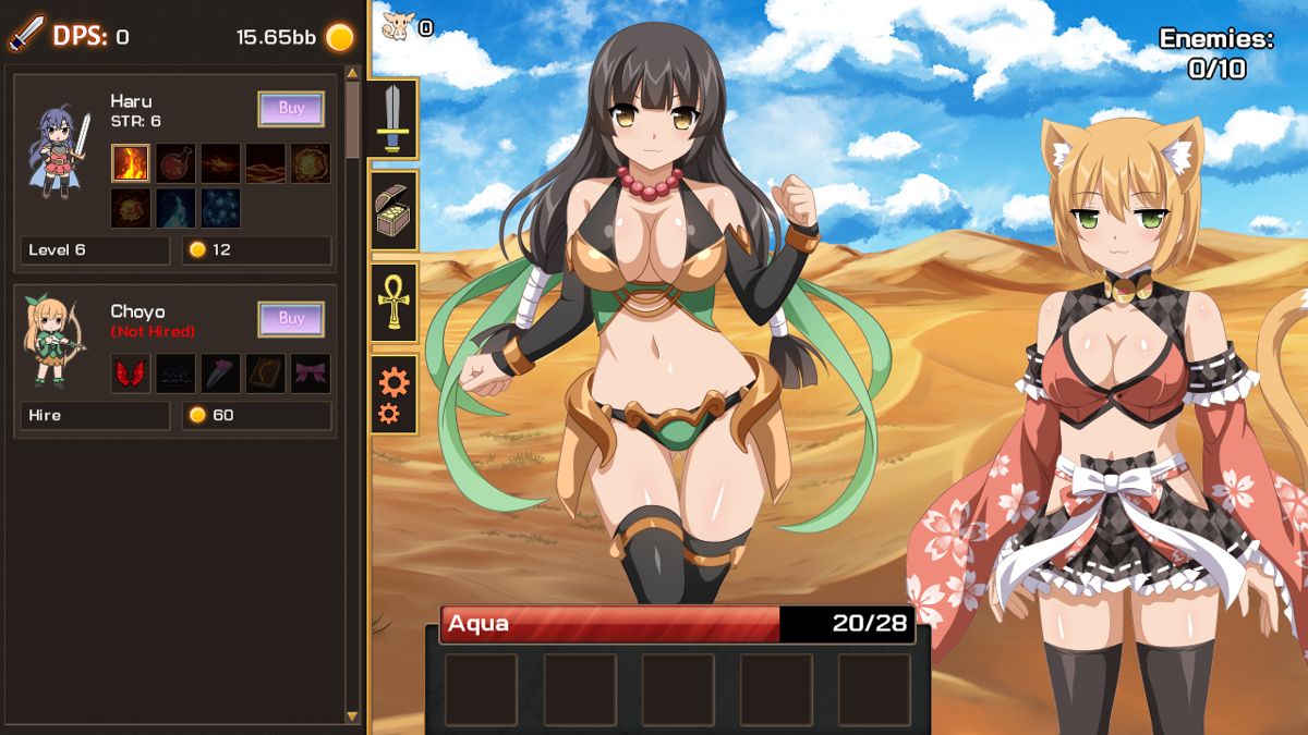 Sakura Clicker Screenshot (Steam)