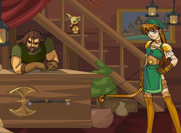 AdventureQuest Screenshot (Official Page): Inn the mood
