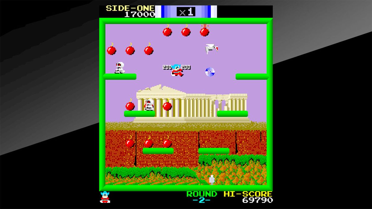 Bomb Jack Screenshot (PlayStation.com)