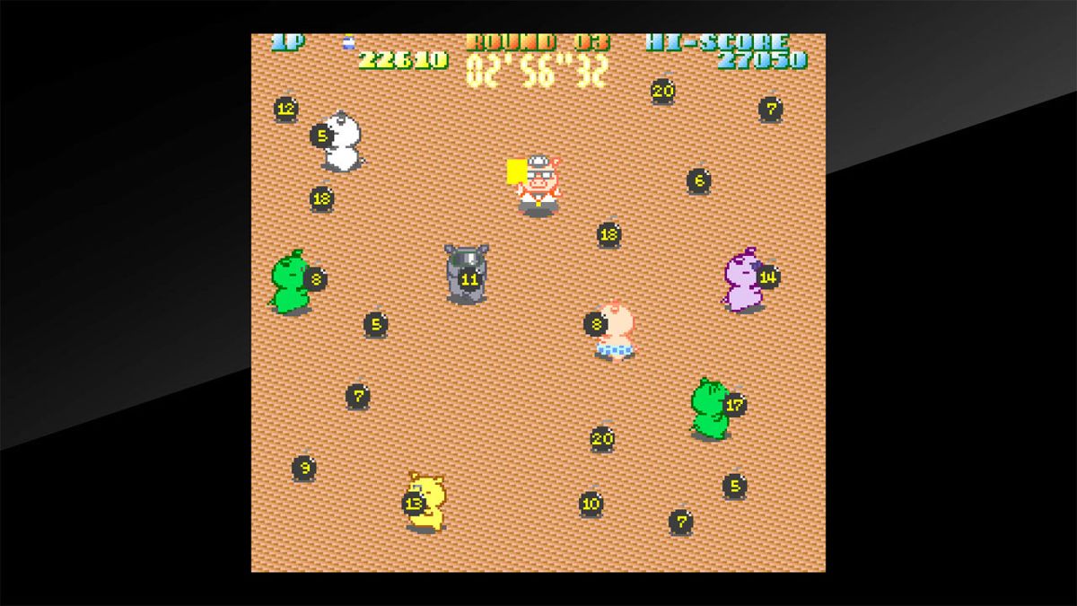Psycho Pigs UXB Screenshot (PlayStation.com)