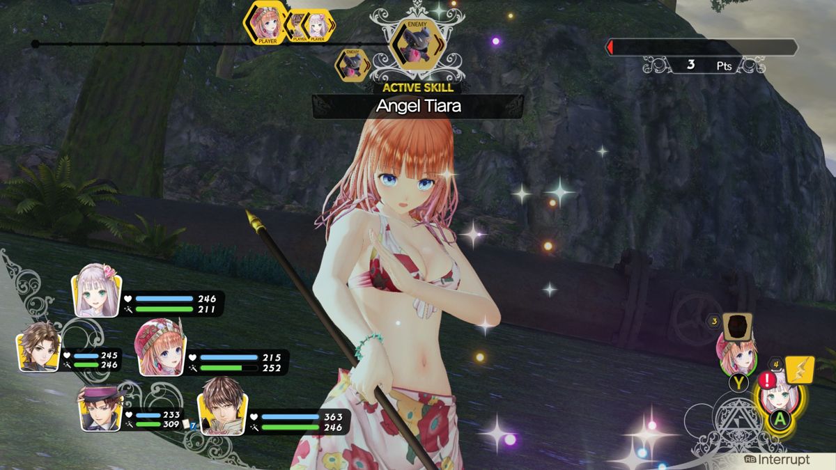 Atelier Lulua: The Scion of Arland - Rorona's Swimsuit "Floral Pareo" Screenshot (Steam)