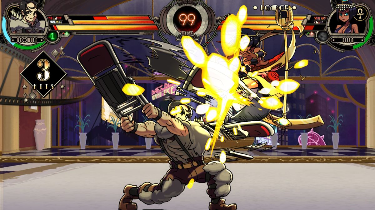 Skullgirls Beowulf Official Promotional Image Mobygames