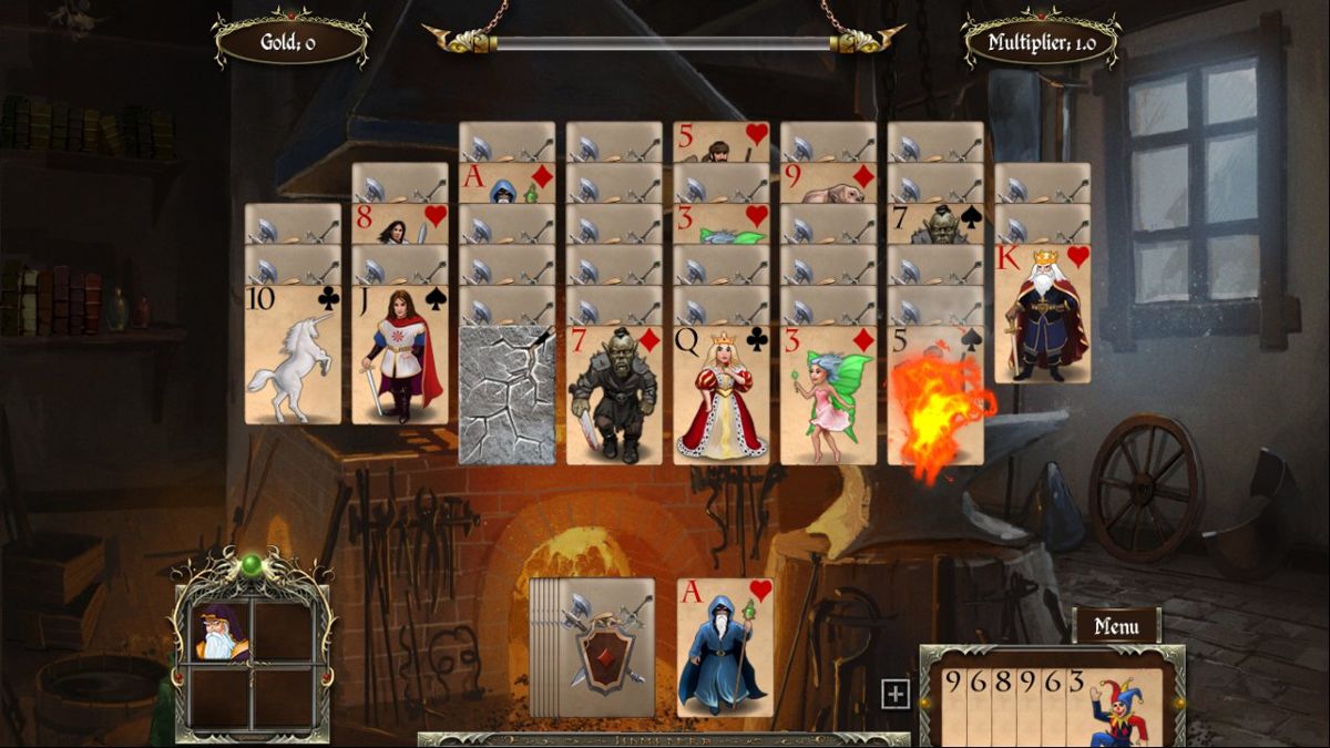 Legends of Solitaire: Curse of the Dragons Screenshot (Steam)