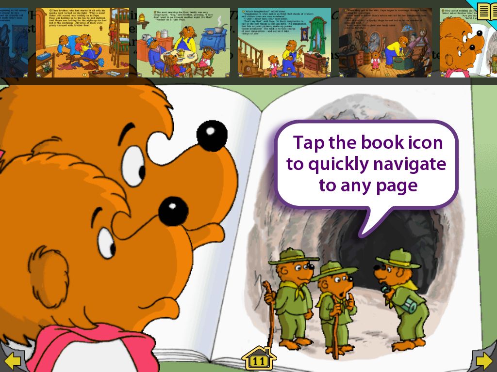 The Berenstain Bears in the Dark Screenshot (Google Play)
