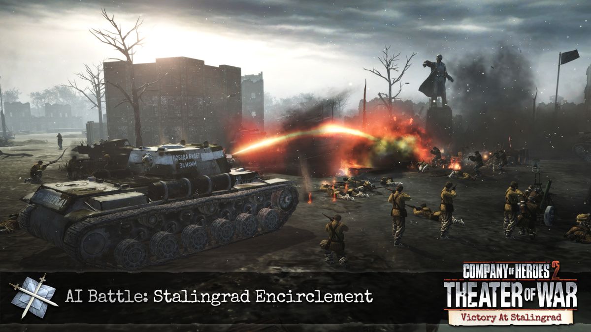 Company of Heroes 2: Theater of War - Victory at Stalingrad official  promotional image - MobyGames