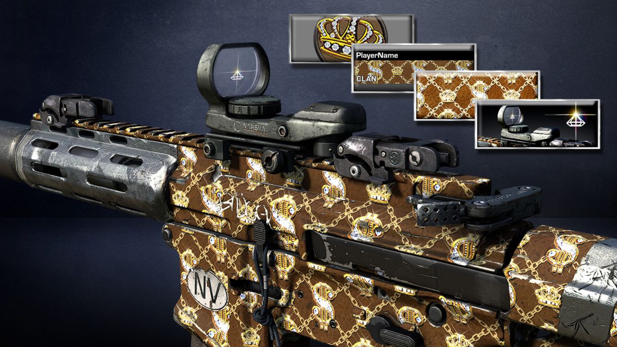 Call of Duty: Ghosts - Bling Personalization Pack Screenshot (Steam)