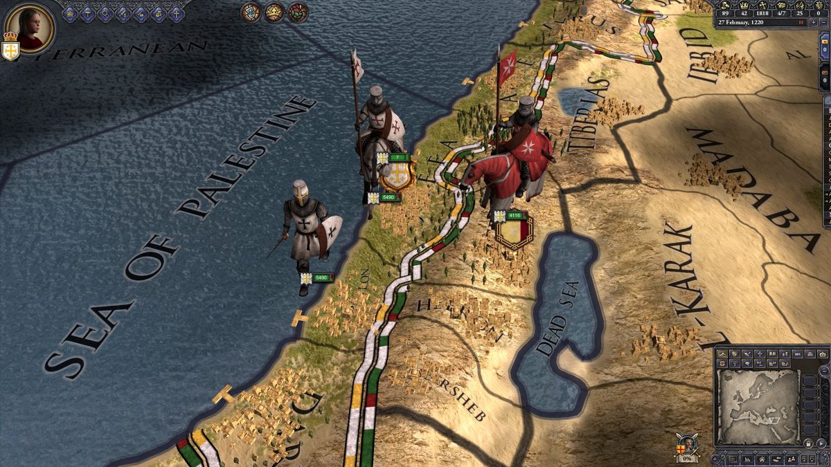 Crusader Kings II: Military Orders Unit Pack Screenshot (Steam)