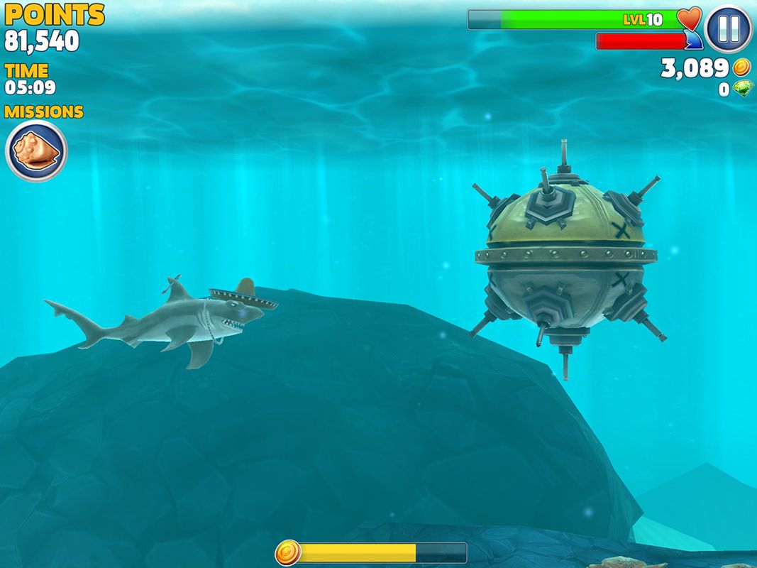 Hungry Shark: Evolution Screenshot (ubisoft.com, official website of Ubisoft): Watch out for mines