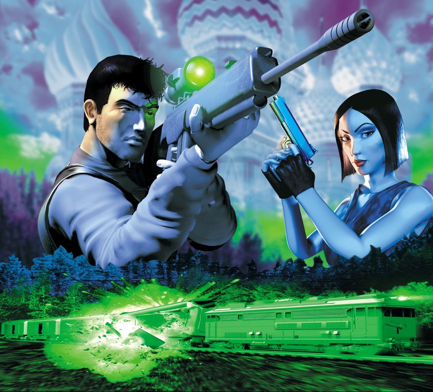 Syphon Filter 2 Other (Official Press Kit - Cover Art, Logo & Team Photo): Main Art