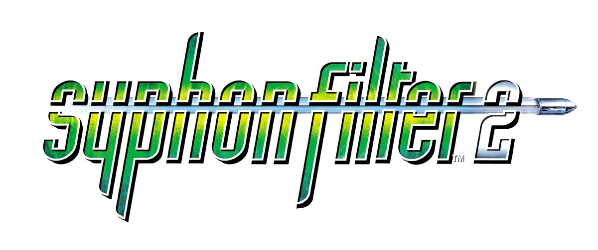 Syphon Filter 2 Logo (Official Press Kit - Cover Art, Logo & Team Photo)