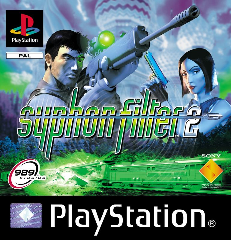 Syphon Filter 2 Other (Official Press Kit - Cover Art, Logo & Team Photo)