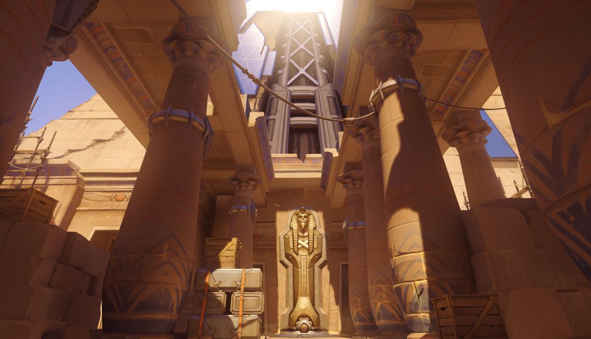 Overwatch Screenshot (Official Website): Temple of Anubis