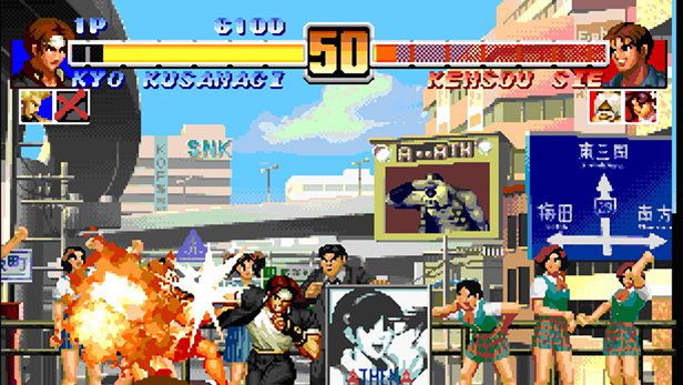 The King of Fighters Collection: The Orochi Saga Screenshot (PlayStation.com (PSP))