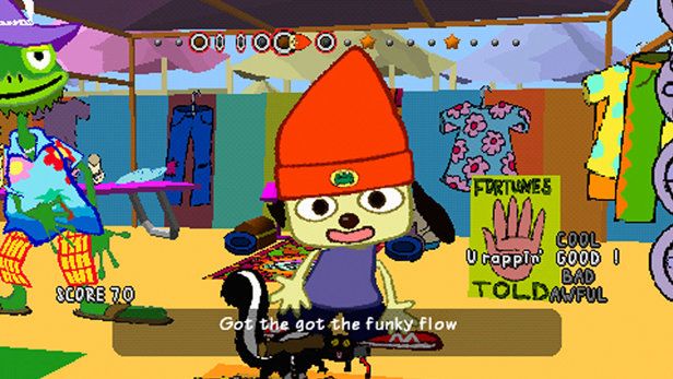 PaRappa the Rapper Screenshot (PlayStation.com (PSP))