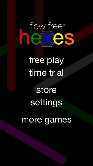 Flow Free: Hexes Screenshot (iTunes Store (iPhone))