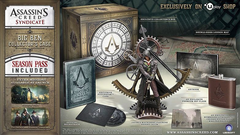 Assassin's Creed: Syndicate (Big Ben Collector's Case) Other (Ubisoft Uplay Shop): Big Ben Collector's Case Contents