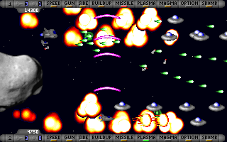 Operation Spacehog Screenshot (Free Lunch Design website, 2000): new layout and new ships