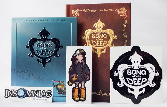 Song of the Deep (Collector's Edition) Other (Gamestop Product Page): Contents