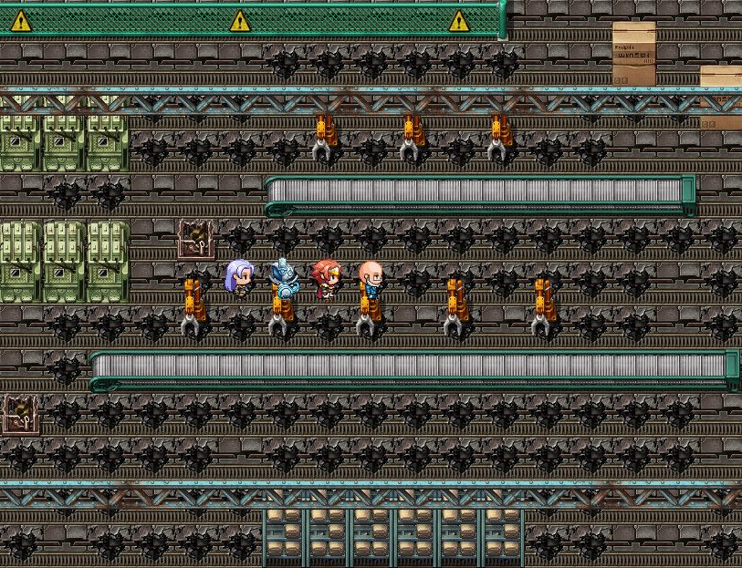 Legend of Zun Screenshot (Gamejolt.com): Abandoned Factory