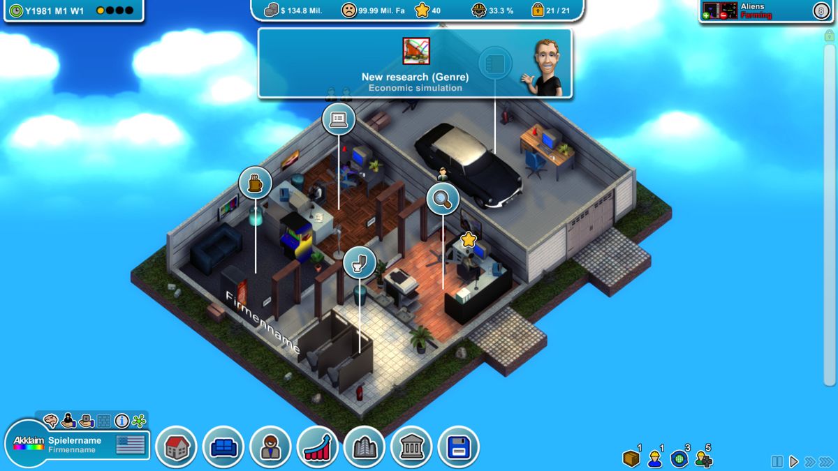 Mad Games Tycoon Screenshot (Steam)