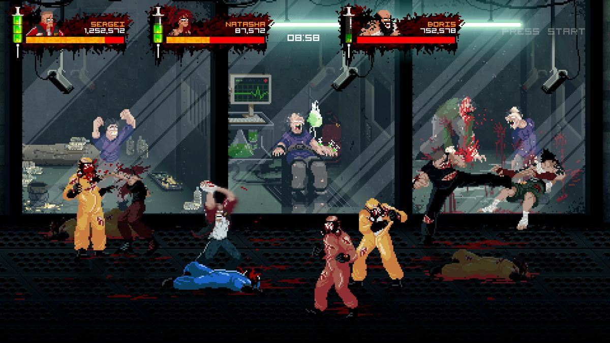 Mother Russia Bleeds Screenshot (Official webpage): The Lab