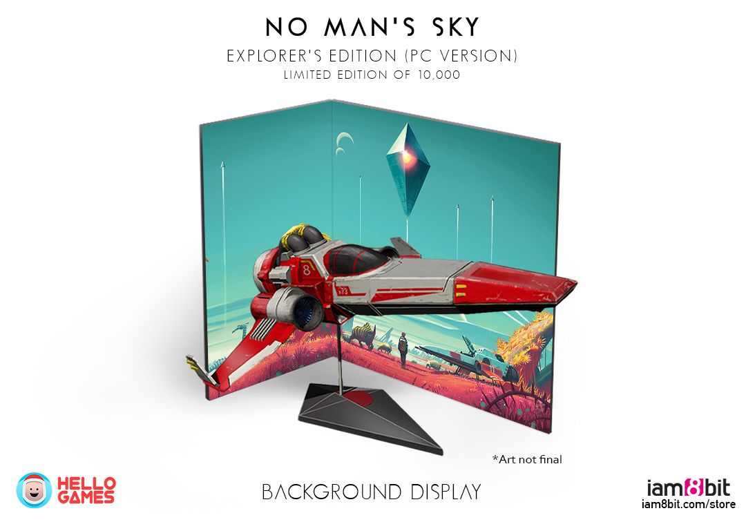 No Man's Sky: Explorer's Edition Other (No Man's Sky (Explorer's Edition) pictures): Diorama Backdrop
