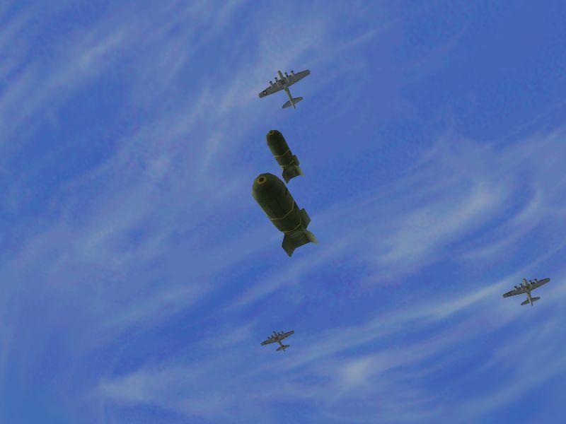 B-17 "Memphis Belle" Screenshot (Product presentation from Just Flight, 2003): B17091_sec_2.jpg No-one riding he bombs down?
