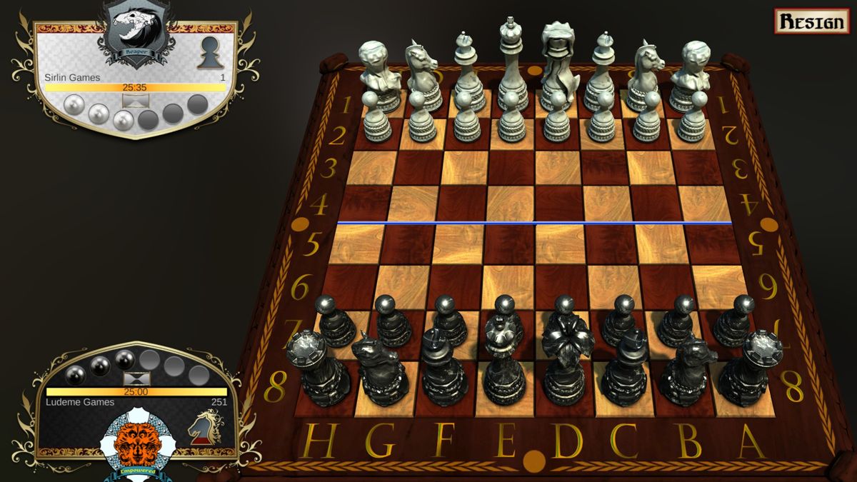 Chess 2: The Sequel Screenshot (Official website & Press Kit (2017)): Empowered vs Reaper Steam