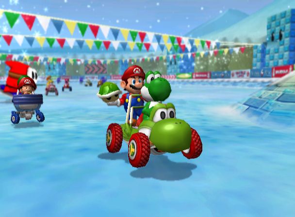 Mario Kart: Double Dash!! Screenshot (Nintendo Holiday Press CD 2003)