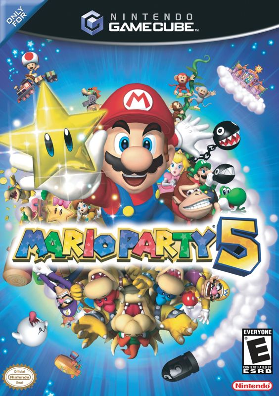 Mario Party 5 Other (Nintendo Holiday Press CD 2003): Box Art
