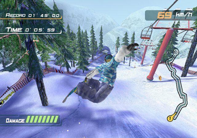 1080° Avalanche Screenshot (Nintendo Holiday Press CD 2003)