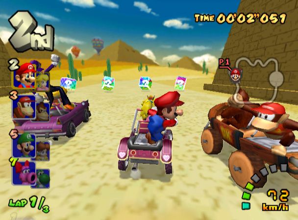 Mario Kart: Double Dash!! Screenshot (Nintendo Holiday Press CD 2003)