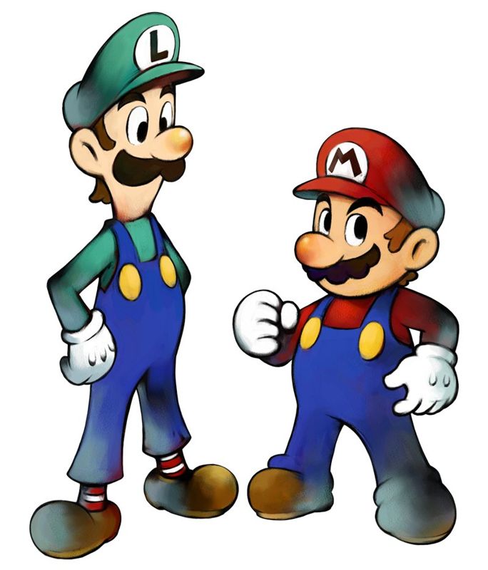 Mario & Luigi: Superstar Saga Concept Art (Nintendo Holiday Press CD 2003)