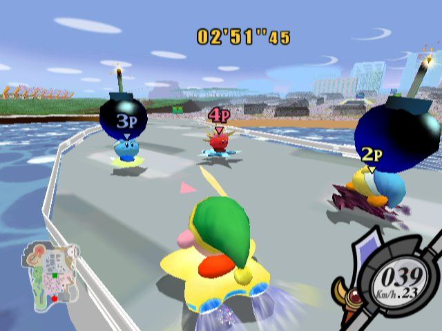Kirby Air Ride Screenshot (Nintendo Holiday Press CD 2003)
