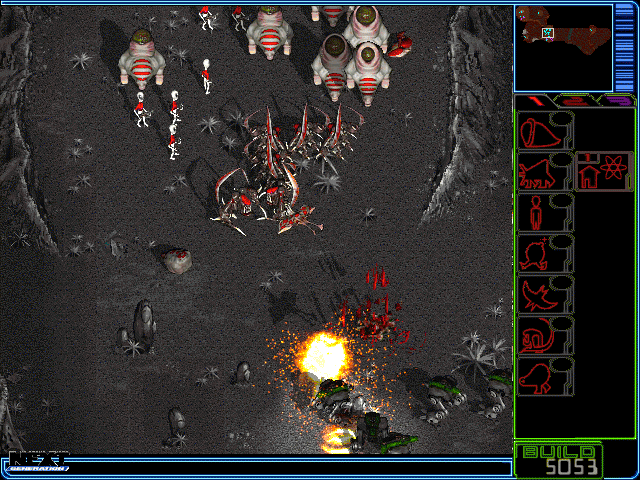 Dark Colony Screenshot (Next Generation Online preview, 1997-02-05): Nice lightsourcing