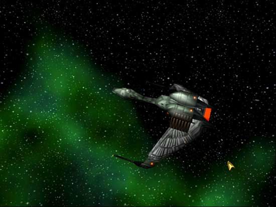 Star Trek: Armada Screenshot (Klingon promotional screenshots): The B'rel class (Bird of Prey)