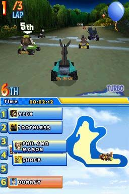 DreamWorks Super Star Kartz Screenshot (Nintendo.com)