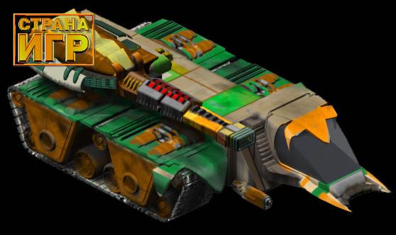 Dominion: Storm Over Gift 3 Render (Strana Igr preview, March 1997): Scorp MineLayer