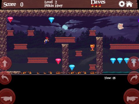 Dangerous Dave in the Deserted Pirate's Hideout Other (iTunes Store)