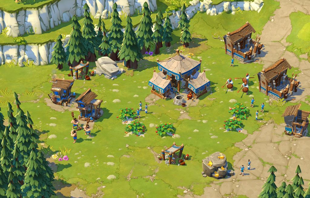 Age of Empires Online Screenshot (Screenshot): Terrains Greek rocky