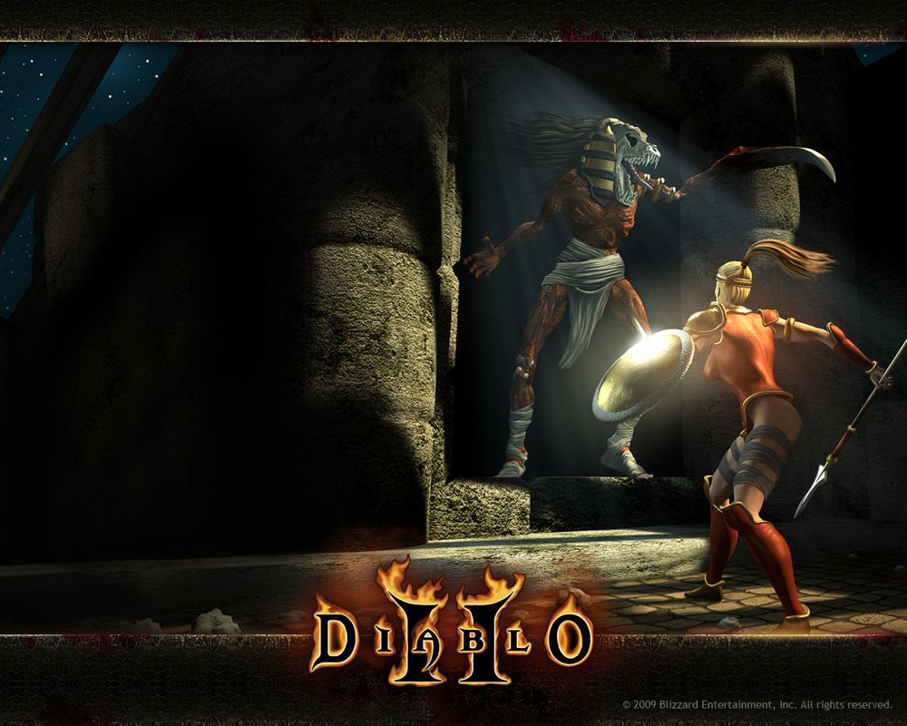 Diablo II Wallpaper (Official Website): 1280x1024
