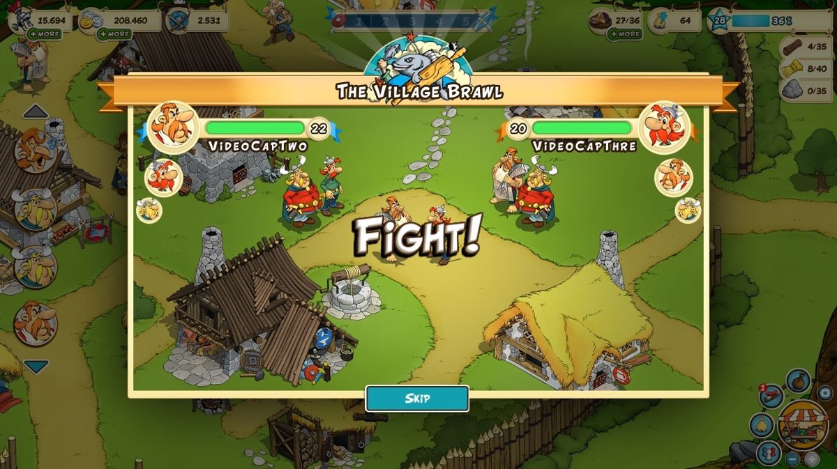 Asterix & Friends Screenshot (Screenshots): Fight