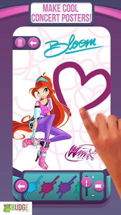 Winx Club Rocks The World Official Promotional Image Mobygames