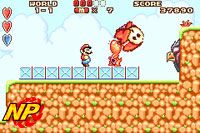 Super Mario Advance Screenshot (Official Game Page - Nintendo.com): New Advancements Super Mario Advance is based on the original Super Mario Bros. 2, but there are lots of new features and surprises to discover. Souped-up graphics make the game look better than ever.