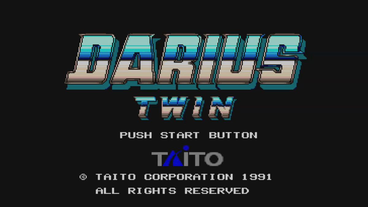 Darius Twin Screenshot (Nintendo eShop (JP) Wii U)