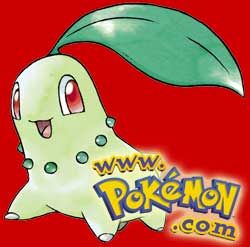 Pokémon Silver Version Render (Official Game Page - Pokémon.com): Chikorita